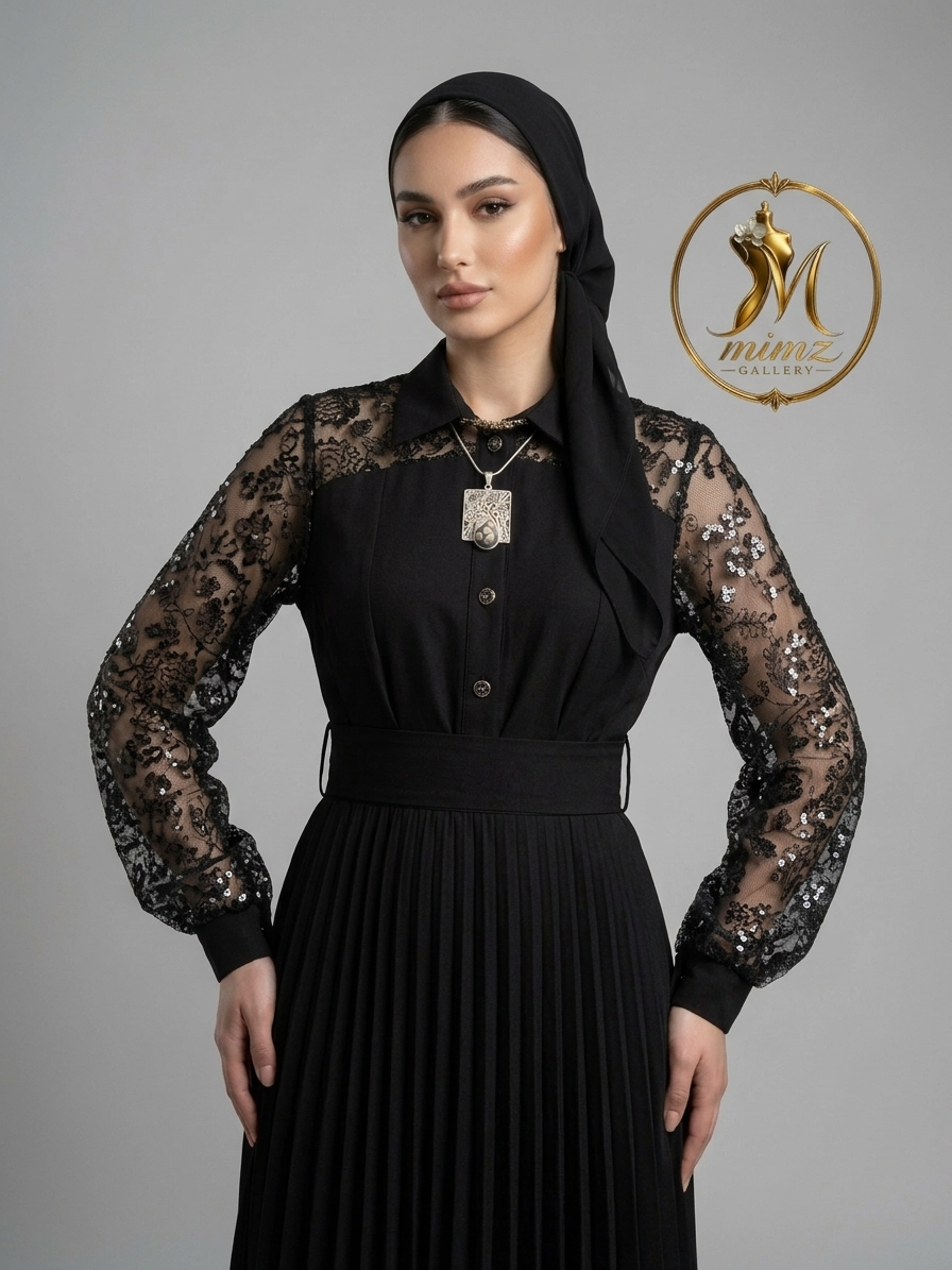 ست شومیز با گردنبند نقره